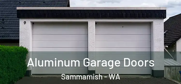  Aluminum Garage Doors Sammamish - WA