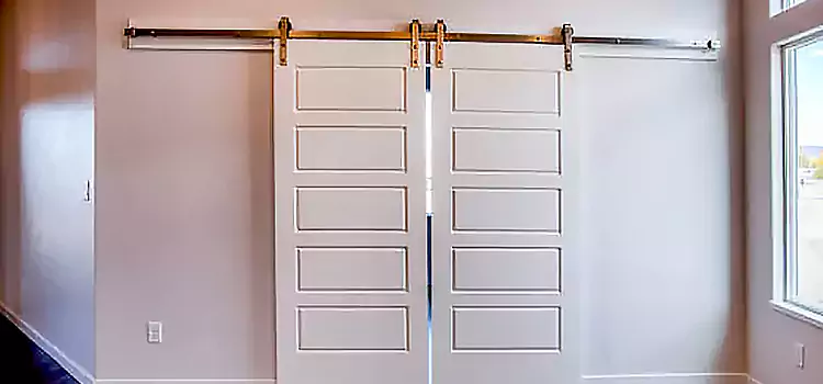 Glass Barn Door with Installation Hardware Kit Sammamish