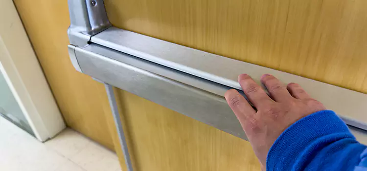 Installing a Push Bar on a Door Sammamish