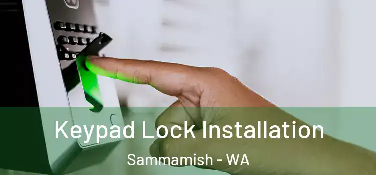  Keypad Lock Installation Sammamish - WA